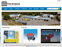 Tablet Screenshot of meriser.fi